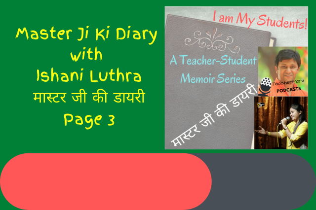 Master Ji Ki Diary PAGE 03 - Ishani Luthra